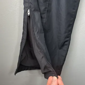 Nike Track Pants Size Medium Black Lined Gorpcore Streetwear Athletic Wind Baggy thumbnail 4