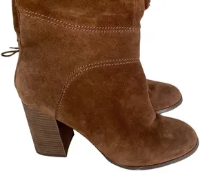 Steve Madden ~ Novela High Boots Brown ~ Suede thumbnail 11