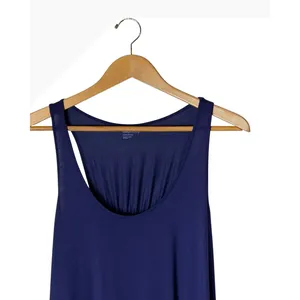 Gap GapBody Sleep Shirt Women Large Blue NWT Pure Body Racerback Nightgown thumbnail 4