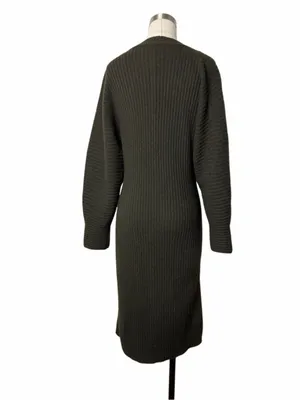 VINCE Fitted Dolman Sleeve Dress thumbnail 4