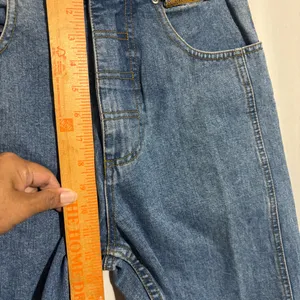 Vintage Levis Sport Blue Denim Jeans 28x32 with SJ back pocket logo thumbnail 12