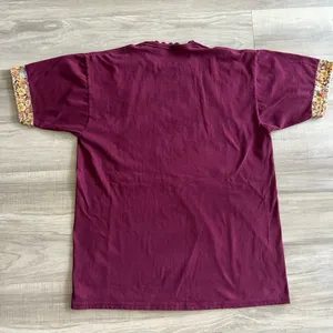 Vintage Jerzees Cat Sunflower Collage Tee XL thumbnail 7