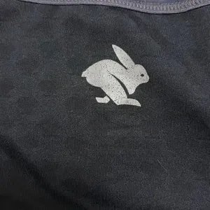 ✨Rabbit Freedom Striped Sz Medium Tank Top✨ Black thumbnail 8
