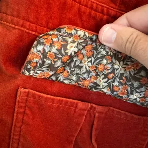 Vintage Judith Hart burnt orange blazer jacket Size 18W thumbnail 4