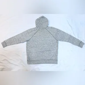 Vintage Abercrombie Glitter Logo Pullover Hoodie - Heather Grey - 15/16 (XS/S) thumbnail 6