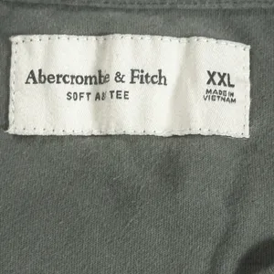 Abercrombie & Fitch Henley DIY Cutoff Cropped Sleeveless Green Tank Top XXL thumbnail 3