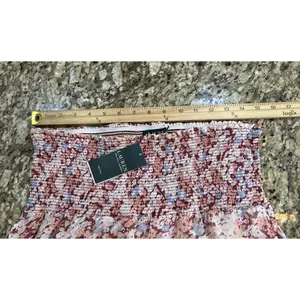 PETITE New Lauren Ralph Lauren Women's Zahra Floral Ruffled Boho Skirt Size 8P thumbnail 10