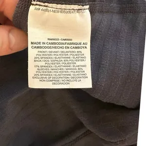 Nike Pro HyperWarm Victory Half Zip Large Copper Dark Charcoal Long Sleeve Run thumbnail 9