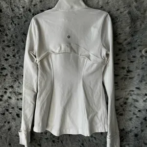 3.  Lululemon Define Jacket *Luon sz 6 euc white thumbnail 5