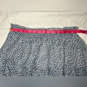 Petal + Pup Blue and White Floral Luda Layered Skirt 10 thumbnail 6