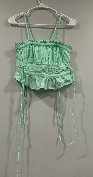 Free People Gabby Tube Top Mint Small S thumbnail 1