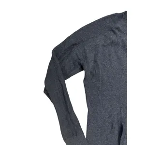 Lole Dark Gray Long Sleeve V-Neck Casual‎ Sweater Dress Pockets XL thumbnail 4