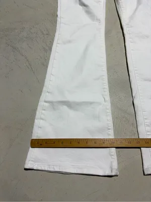 We the free people NWT Women’s White Flared Jeans 30 MARKS MSRP$98 thumbnail 3