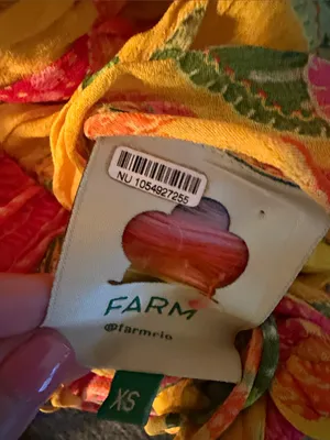FARM Rio Macaw Bloom Maxi Dress- size XS thumbnail 8