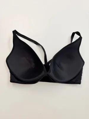 Victorias Secret Lightly Lined Plunge Bra Bralette Molded Cup Padded Black thumbnail 8