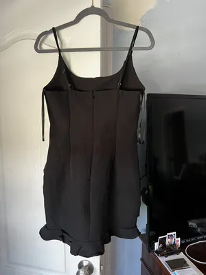 Princess Polly Black Mini Dress thumbnail 2
