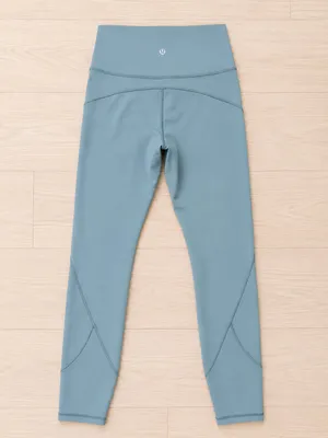 Lululemon In Movement High-Rise Leggings 25" Blue Gray XS thumbnail 2