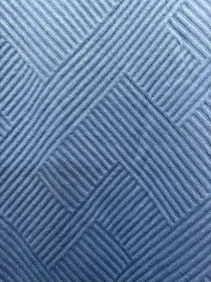 Amazon Boutique Royal Blue Textired Zig Zag Button Front Short Sleeve Mini Dress M thumbnail 9