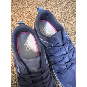 Ryka Fate Womens Walking Shoes Navy Blue Camo Sneakers Size 10 M Surround Fit thumbnail 3