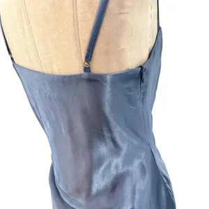 Shona Joy Lily Bias Ruched Midi Dress Blue Smoke Size‎ US 6 thumbnail 13