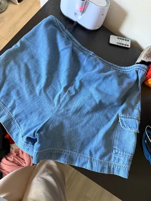 Faded glory cotton denim shorts size M thumbnail 2