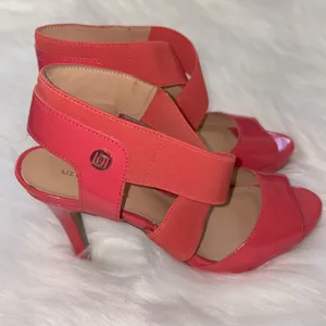 Liz Claiborne Peach Heels thumbnail 3