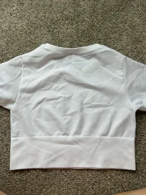 white aerie offline short sleeve thumbnail 2
