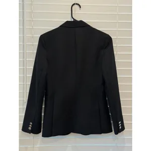 Theory Brightdale B Prospect Blazer Womens 2 Black Two-Button Office‎ Workwear thumbnail 4