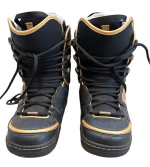 * Rome Women's Bastille Black with Gold Accents Snowboard Boots | Size 6.5 thumbnail 5