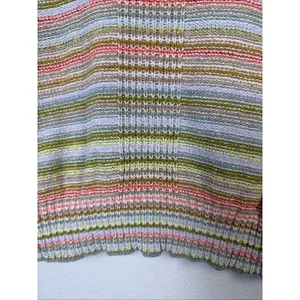 Daily Practice Anthropologie Tuvalu Sweater small casual short sleeve bohemian thumbnail 6