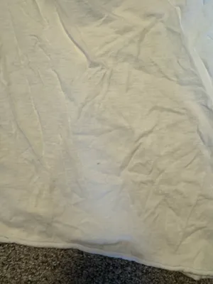 Aerie White V-Neck Crop Top thumbnail 7