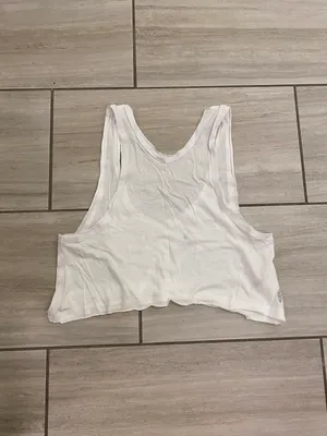 Free People White Renegade Tank Top thumbnail 5