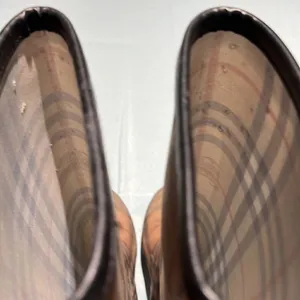 Burberry Plaid Signature Knee High Rain Boots Size 36/ 5.5‎ Fisherman Core B40 thumbnail 8