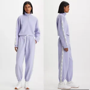 NWT Levi's Graphic Minimal Taping Laundry Sweat Pants Lilac XXL thumbnail 3
