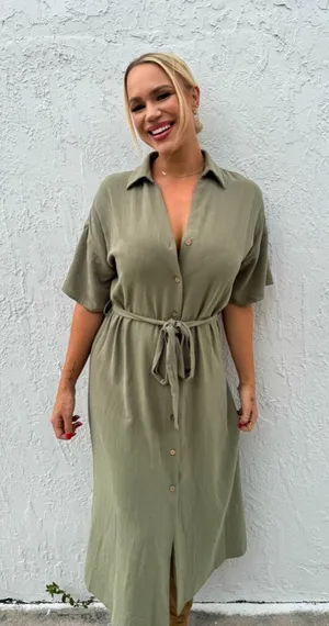 Hem & Thread Midi Dress thumbnail 1