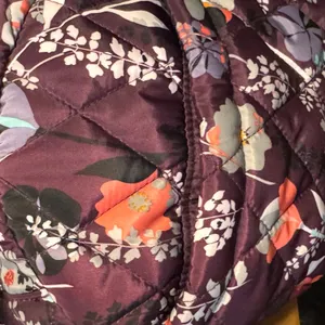 Vera Bradley Ultralight Active Duffel Bag Pressed Flowers Purple Travel Gym thumbnail 14