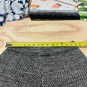 NWT Zulu & Zephyr Black Marle Knit Shorts Minimalist Pull On Mini Sz‎ 8 thumbnail 7