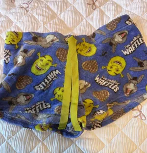 Shrek pajama shorts Blue Size XL thumbnail 1