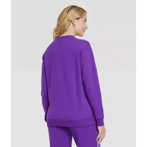 Women's LA Lakers NBA Graphic Pullover Sweatshirt - Purple Medium thumbnail 7