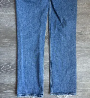 Abercrombie & Fitch 90s Straight Ultra High Rise Criss Cross Jeans 25 thumbnail 11