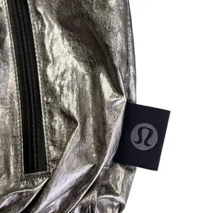 Lululemon X Barrys‎ Women's Titanium Foil Stronger As One Hooded Jacket Size 0 thumbnail 15