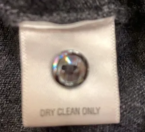 wool button front sweater charcoal gray L thumbnail 4