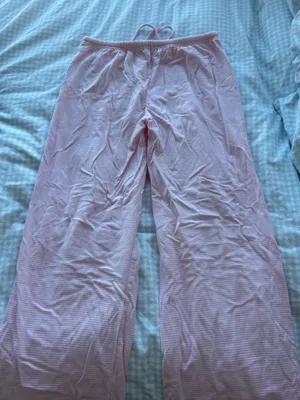 Edikted Pink Striped Pants thumbnail 3