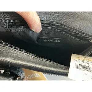 Michael Kors Jet Set Travel XS Tote Black MK Signature Coated Canvas NWT $328 thumbnail 10