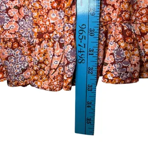 L*Space Women Stay Golden Dress Tie Front Cutout Mini‎ Lily of the Velley M thumbnail 8