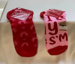 Valentines socks Red thumbnail 1