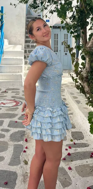 LoveShackFancy Ruffle Dress thumbnail 1