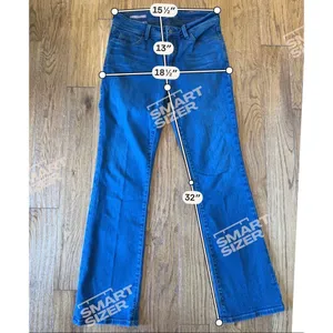 Nydj Barbara bootcut dark wash jean size 10 thumbnail 4