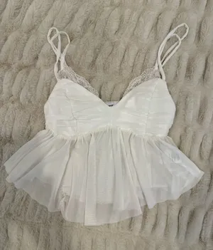 Princess Polly Top White thumbnail 1