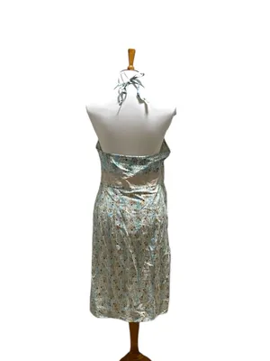 Route 66 Y2K Babydoll Dress Blue Size 10 Summer Festival Boho Cottagecore Beach thumbnail 8